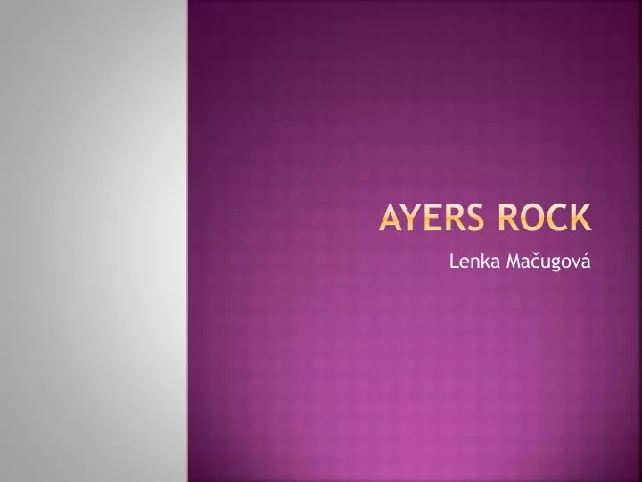 ayers rock