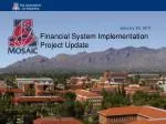 Financial System Implementation Update: KFS Project Overview and Go-Live Preparation - slide 1