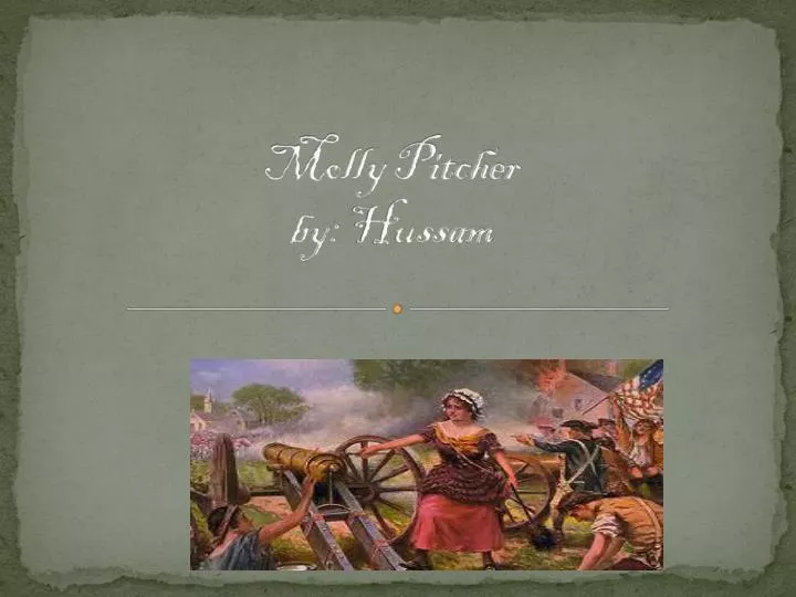 molly pitcher by hussam