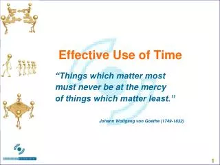 Effective Use of Time