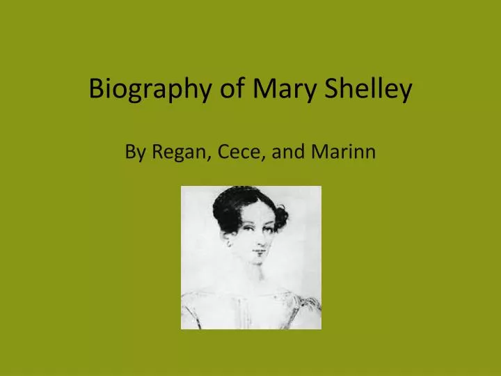 biography of mary shelley