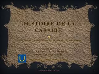 histoire de la cara be