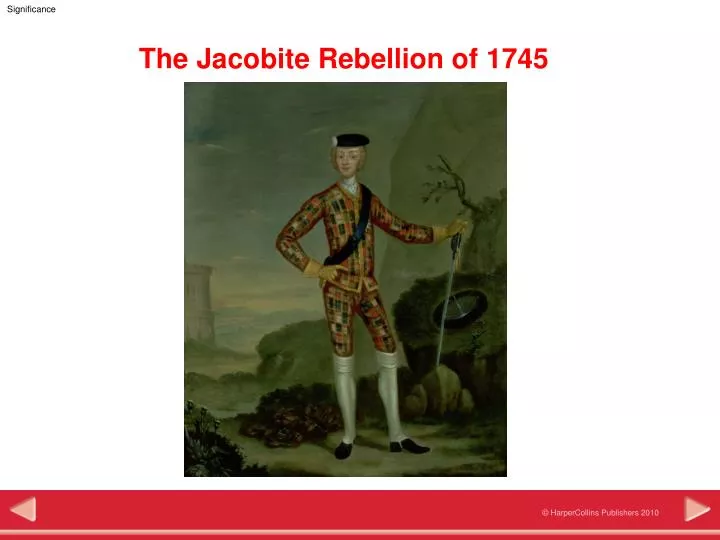 the jacobite rebellion of 1745