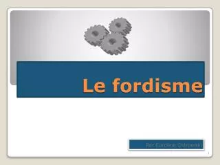 le fordisme