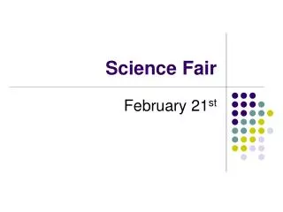 Science Fair