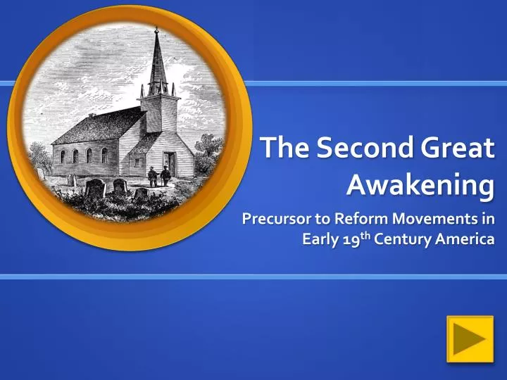 the second great awakening