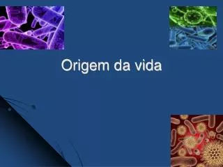 origem da vida