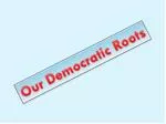 Understanding Democracy and Monarchy: Historical Roots and Development - slide 1
