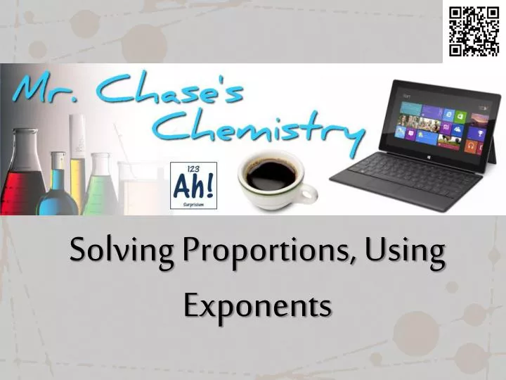 solving proportions using exponents