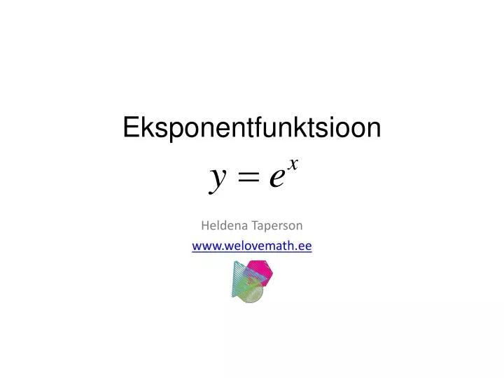 eksponentfunktsioon