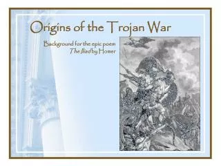 origins of the trojan war