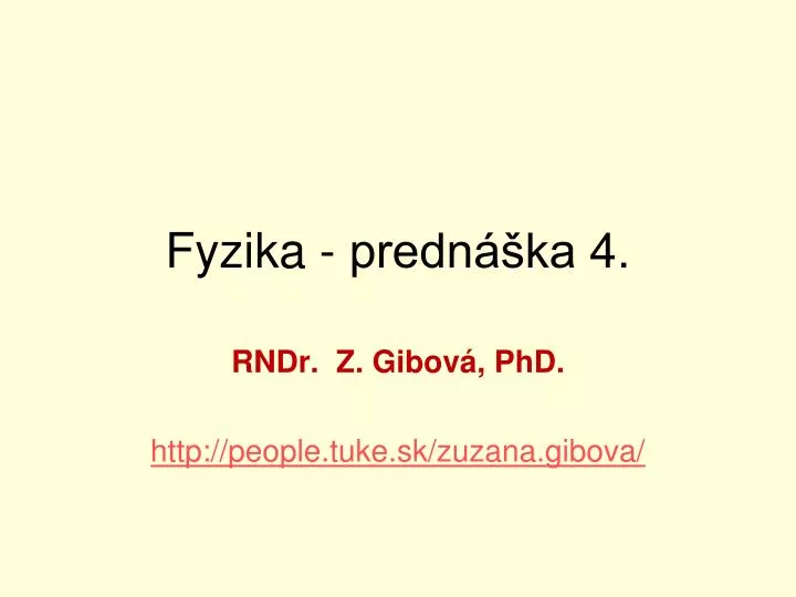 fyzika predn ka 4