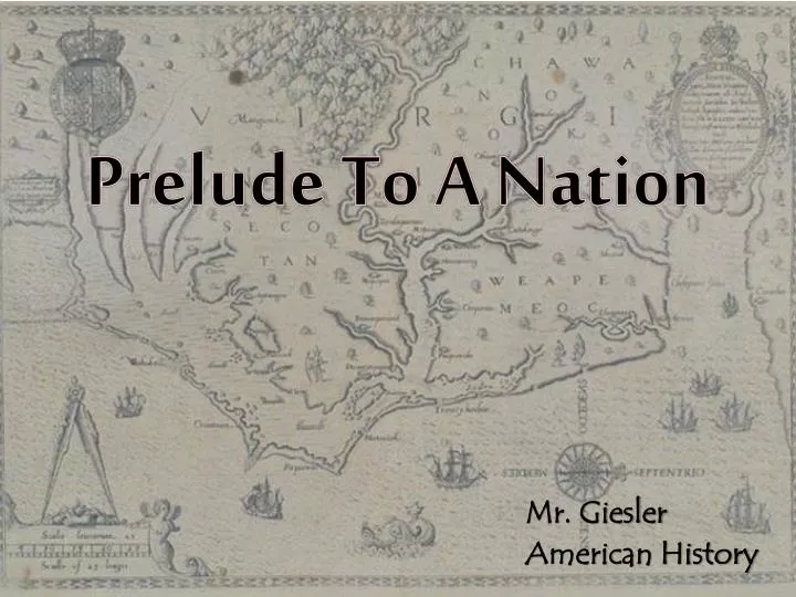 prelude to a nation