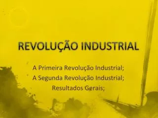 revolu o industrial