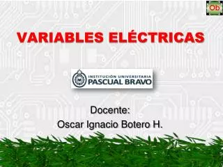 variables el ctricas
