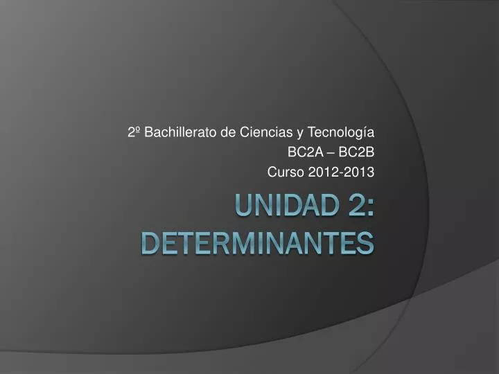 2 bachillerato de ciencias y tecnolog a bc2a bc2b curso 2012 2013