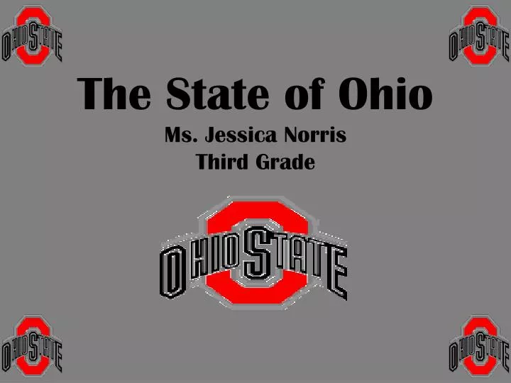 the state of ohio ms jessica norris third grade