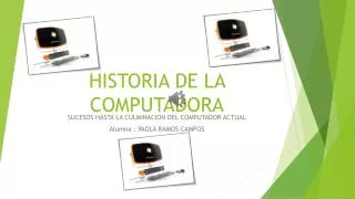 historia de la computadora