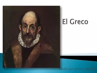 el greco