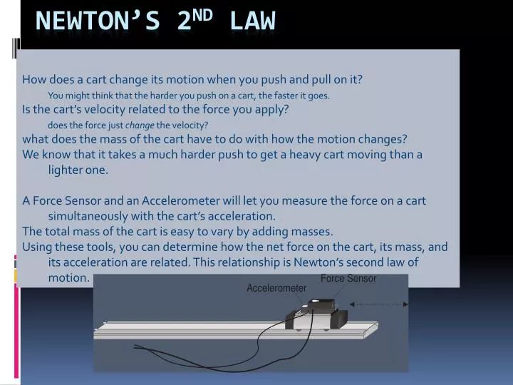 newton s 2 nd law