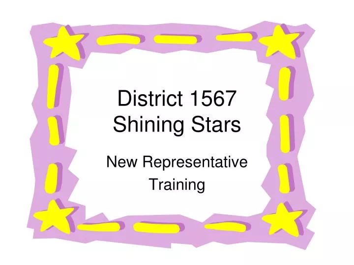 district 1567 shining stars