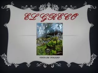 el greco