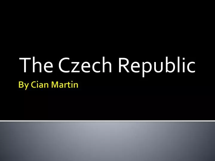 t h e czech republic