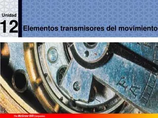 elementos transmisores del movimiento