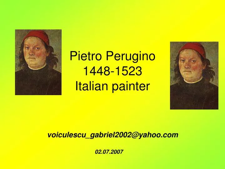 pietro perugino 1448 1523 italian painter