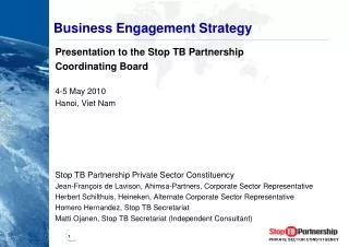 Business Engagement Strategy