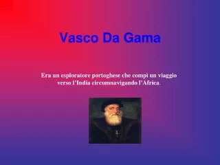 vasco da gama