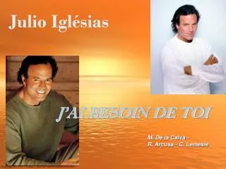 julio igl sias
