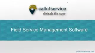 Field Service Management Software