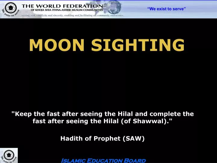 moon sighting