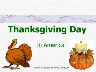 Thanksgiving Day in America