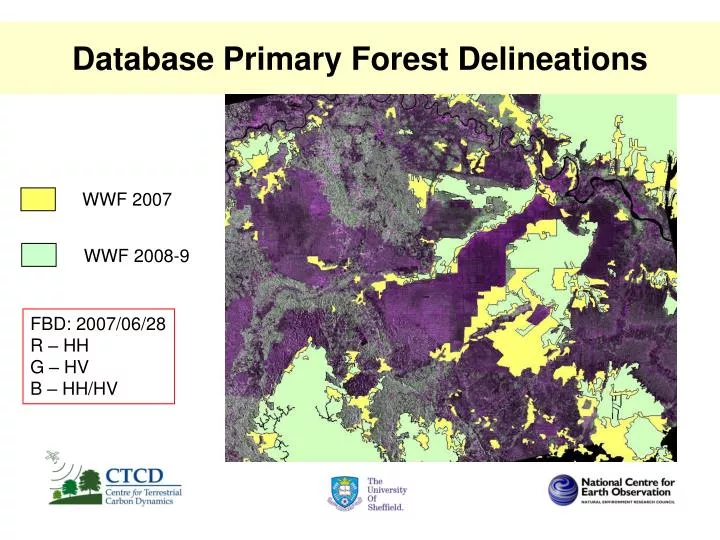 database primary forest delineations