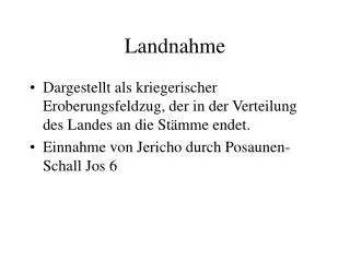landnahme
