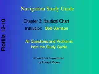 Chapter 3: Nautical Chart