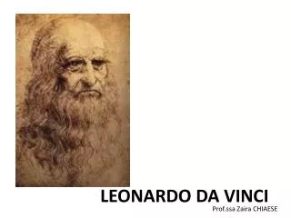 leonardo da vinci