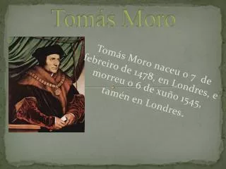 tom s moro