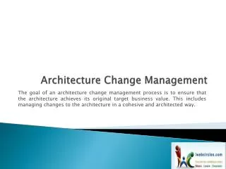 Architecture Change Management