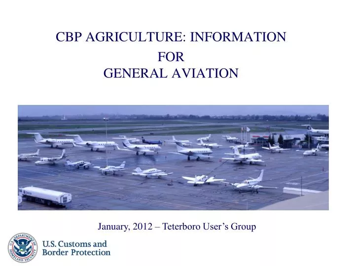 cbp agriculture information for general aviation