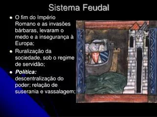 sistema feudal
