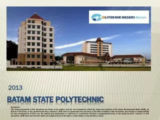 Batam State Polytechnic