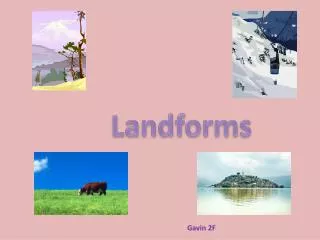 Landforms