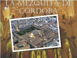 la mezquita de c rdoba
