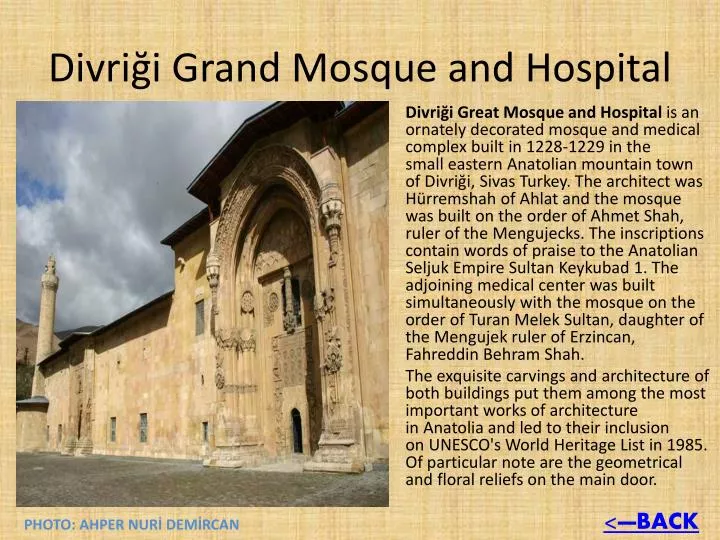 divri i grand mosque and hospital