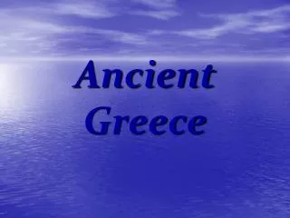 Ancient Greece