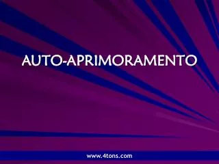 auto aprimoramento