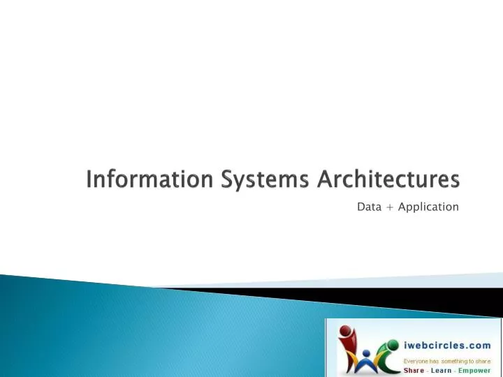 information systems architectures